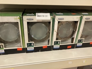 9x Massive Philips inbouwspot